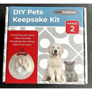 Baby Mushroom DIY Pets Precious Moment Keepsake Kit Non-Toxic Safe 2 Pack